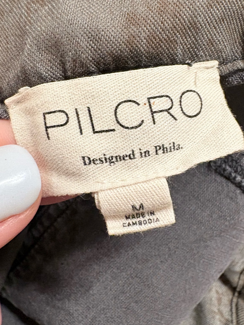 Pilcro Anthropologie Lyocell Linen Blend Wide Leg Utility Joggers tie waist M - Picture 5 of 9